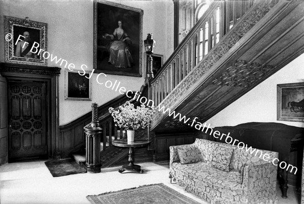 KILLEEN CASTLE   GRAND STAIRCASE AND HALL